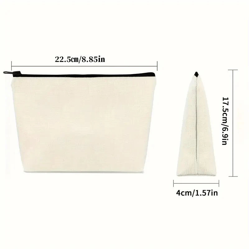 Estuche para cosméticos en canvas