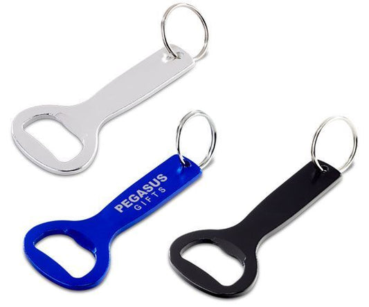 Llavero destapador de aluminio